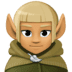 🧝🏽‍♂️ man elf: medium skin tone display on Facebook